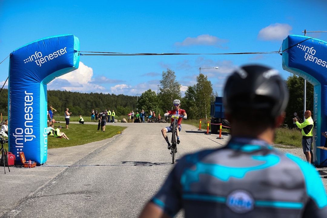 OLA KJØREN ble nummer to, men er godt fornøyd med egen innsats. Foto: Snorre Veggan Ola Kjøren - Skjebergrittet 2015 - Foto Snorre Veggan 1400x933