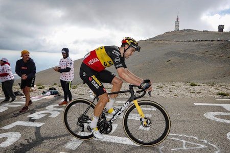 MONSTERPRESTASJON: Wout van Aert klatret formidabelt opp Mont Ventoux og vant den ellevte etappen av Tour de France. Foto: Cor Vos MONSTERPRESTASJON: Wout van Aert klatret formidabelt opp Mont Ventoux og vant den ellevte etappen av Tour de France. Foto: Cor Vos