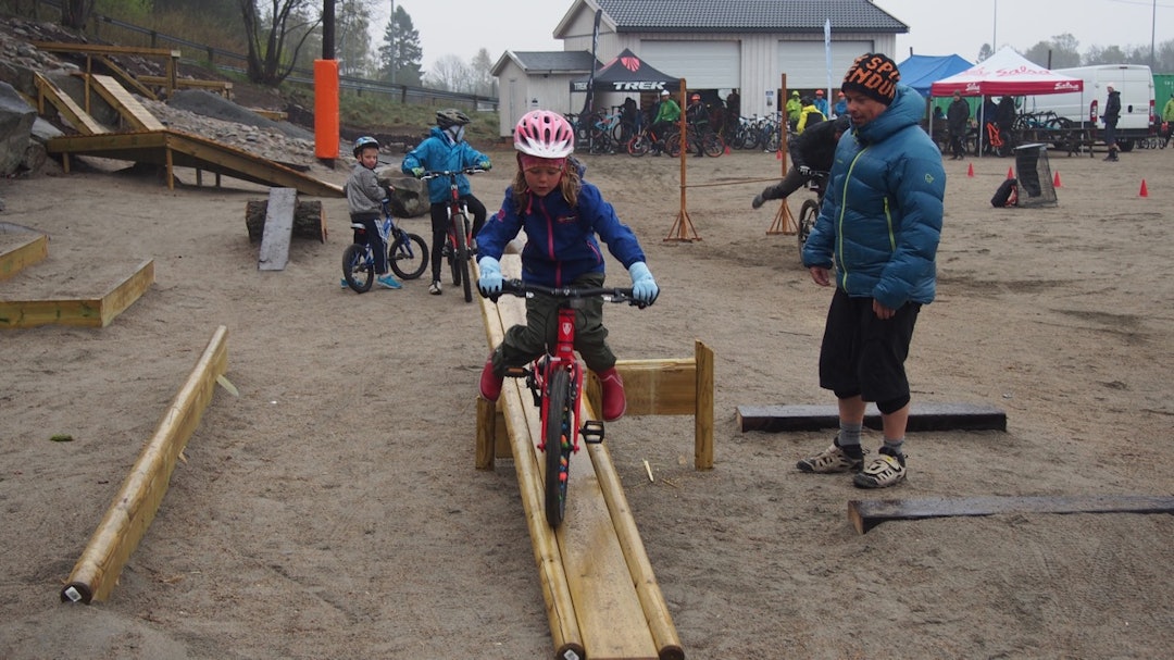 Kid crux for de minste gjør stor lykke. Foto: Arrangøren Kidcrux 2015 - Foto Arrangøren