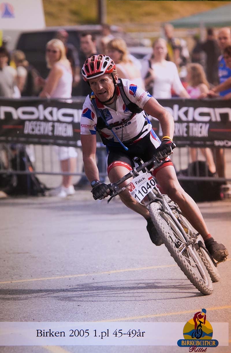 FRA ARKIVET: I 2005 syklet Ole Kristian over fjellet på 03:03:38. Foto: Birken/Privat. 20170615_ole_kristian_silseth_0167