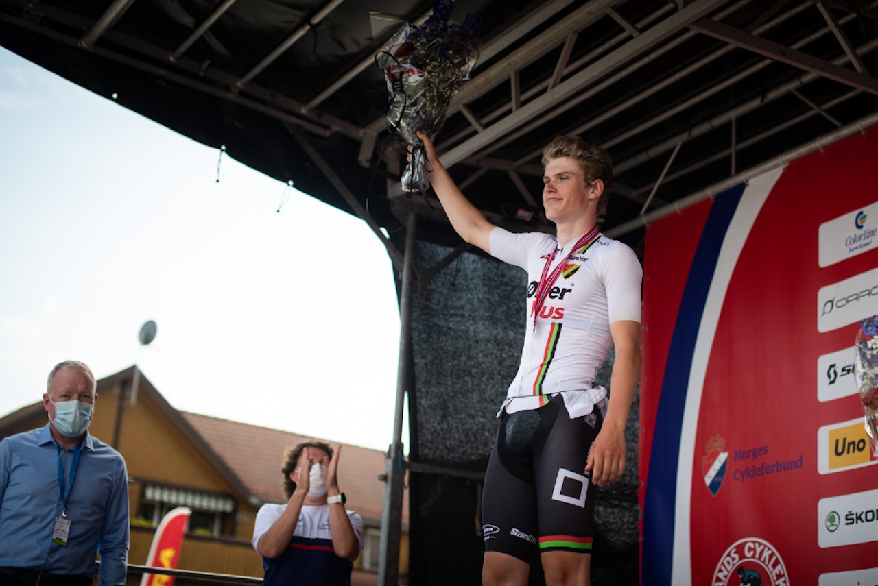 KLAR FOR JUMBO-VISMA: Per Strand Hagenes har det neste steget i karrieren klart. Foto: Henrik Alpers KLAR FOR JUMBO-VISMA: Per Strand Hagenes har det neste steget i karrieren klart. Foto: Henrik Alpers