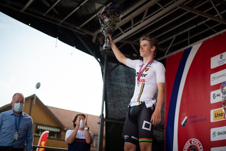 KLAR FOR JUMBO-VISMA: Per Strand Hagenes har det neste steget i karrieren klart. Foto: Henrik Alpers KLAR FOR JUMBO-VISMA: Per Strand Hagenes har det neste steget i karrieren klart. Foto: Henrik Alpers
