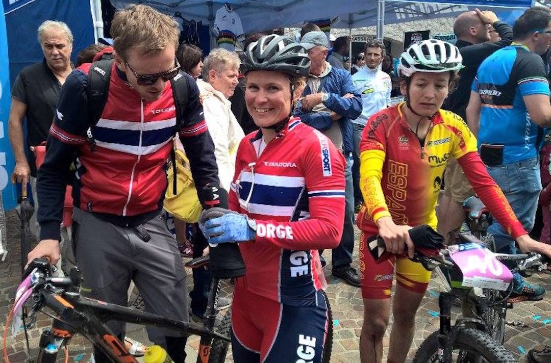 VM 2015 ble ingen højdare for Hildegunn Gjertrud Hovdenak. I år har hun store ambisjoner for mesterskapet som går i Frankrike i slutten av juni. Foto: Hildegunn Hovdenak VM Val Gardena Foto Furusjøen Rundt 1400x924