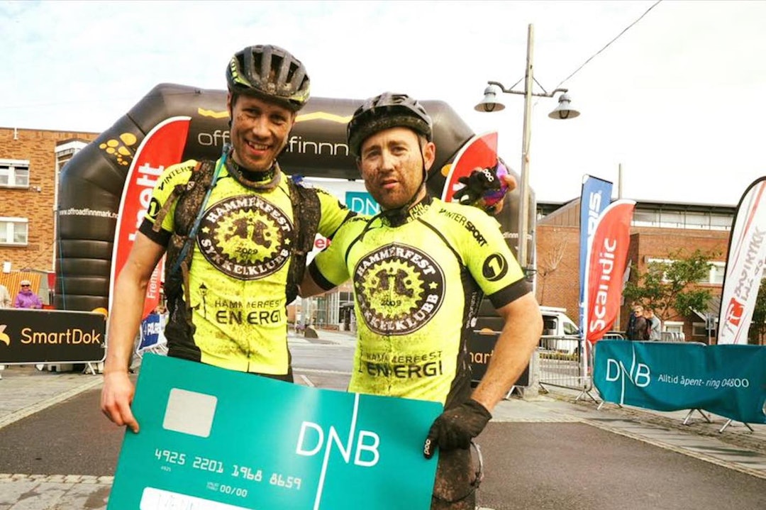 Bjørnar Aronsen og Kim Erik Holmgren sikret seg den siste pallplassen i OF300. Foto: Niels Westphal Bjørnar Aronsen - Kim Erik Holmgren - OF300 2017 - Niels Westphal 1400x933