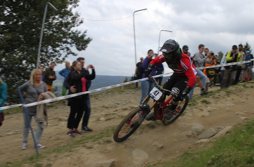 Isak Leivsson under VM i Hafjell 2014. Foto: Per Erik Mæhlum Isak Leivsson - VM Hafjell - Per Erik Mæhlum 1400x924