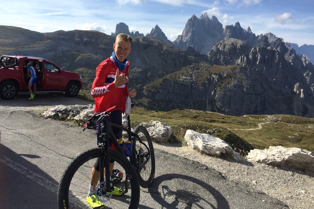 Ole Hem imponerte både seg selv, landslagssjefen og konkurrentene på VM-debuten i Dolomittene på lørdag. Foto: NCF/Eddy Knudsen Storsæter Ole Hem VM Maraton 2018 - Eddy Knudsen Storsæter 1400x933