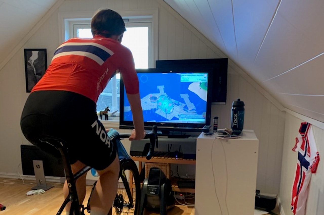 Løvset beste norske i ZwiftVM LANDEVEI.NO