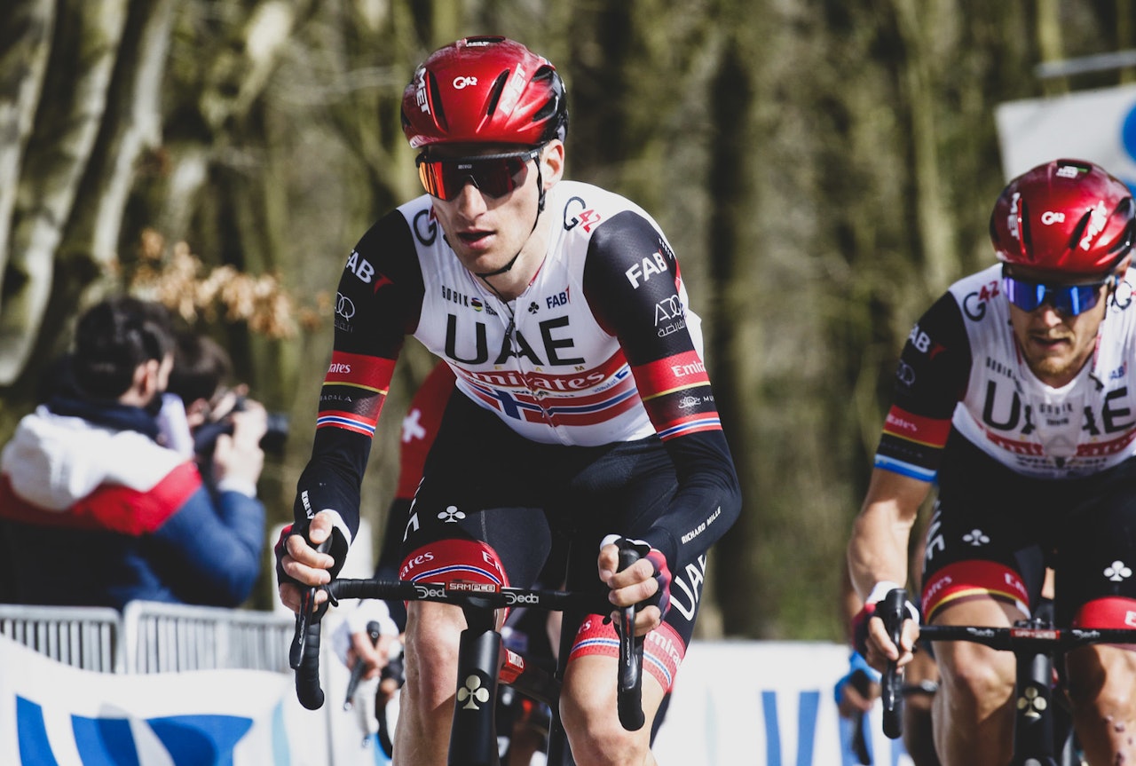 NYTT LAG? Sven Erik Bystrøm lenkes nå til Ineos, etter fire år i UAE Emirates. Foto: Cor Vos. NYTT LAG? Sven Erik Bystrøm lenkes nå til Ineos, etter fire år i UAE Emirates. Foto: Cor Vos.