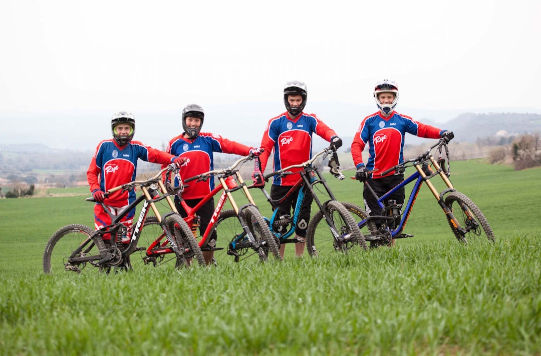 Satsingsgruppa SK Rye utfor: (Fra venstre) Atle Hagen Laakso, Mille Johnset, Robin Andre Ryste Skjeret og Henrik Myhrvold. Foto: Bendik Henriksen Atle Hagen Laakso - Mille Johnset - Robin Andre Ryste Skjeret - Henrik Myhrvold - Foto Bendik Henriksen 1400x924