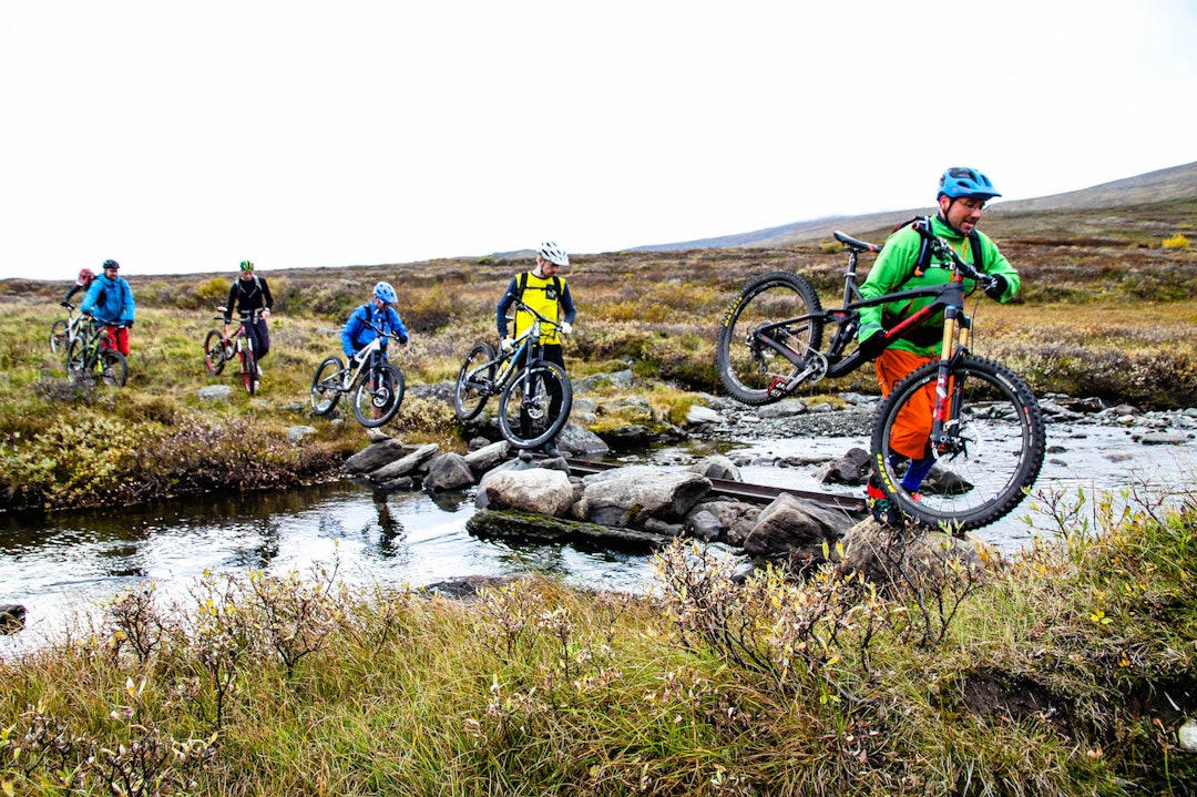 Fjellet på Oppdal er på sitt beste i september. Foto: Bjarne Grøseth Creek Oppdal stisykkelcamp 2016 - Bjarne Grøseth 1400x933