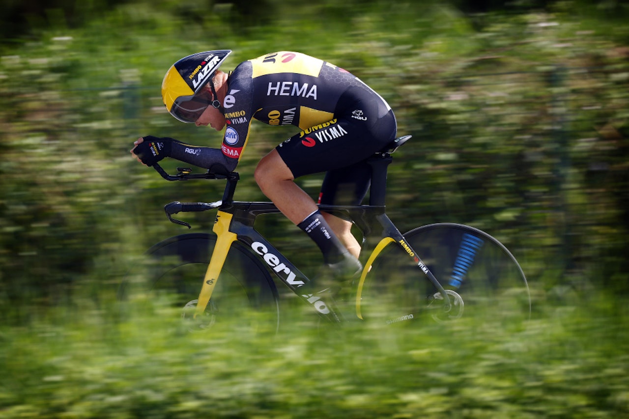SKREV NORSK SYKKELHISTORIE: Tobias Foss endte som nummer ni sammenlagt i Giro d'Italia. Foto: Cor Vos