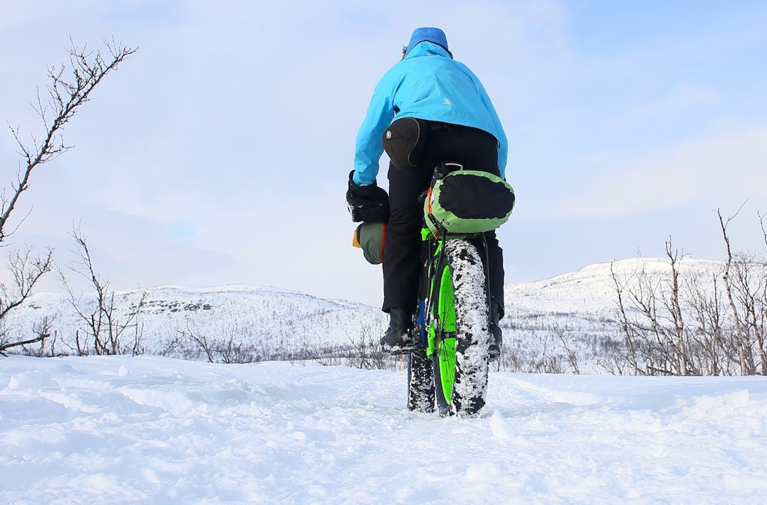Det var lange dager i løs snø, men vel verd strevet, sier Mikhail Itkin etter åtte døgn i Finnmarksløpsløypa. Foto: Privat Mikhail Itkin rear 1400x924 web