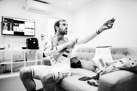 TERSKELTEST: Alex Dowsett er igjen klar for å sette timesrekord på bane. Da må han sykle lengre enn 55,089 kilometer på 60 minutter.  alex dowsett
