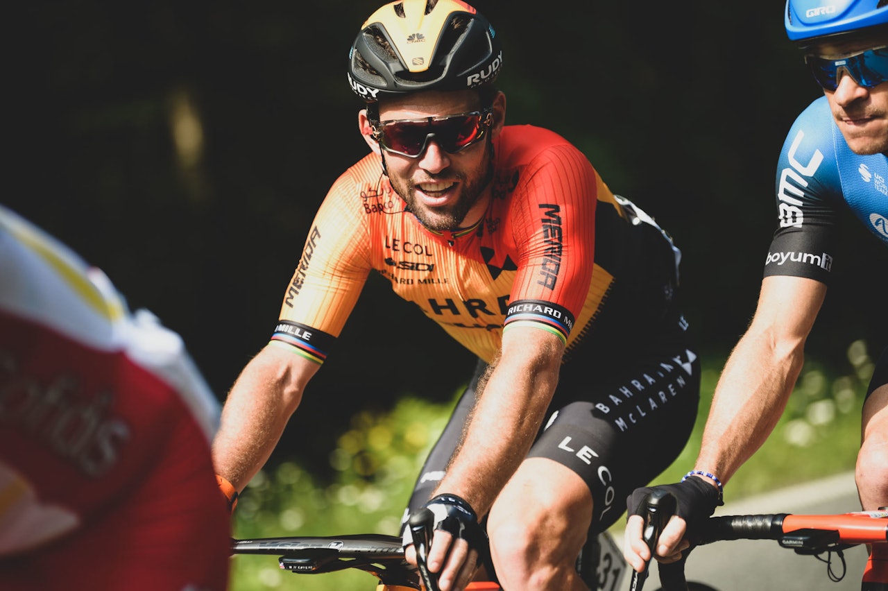 SER MØRKT UT: Mark Cavendish er foreløpig kontraktsløs - og blir trolig ikke å finne i stallen til Bahrain Victorious neste år. Foto. Cor Vos.  Mark Cavendish