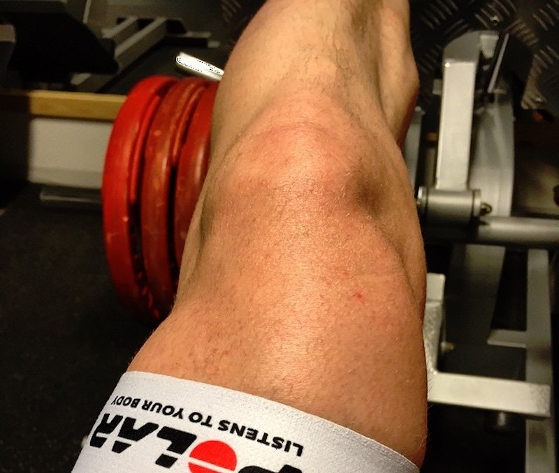 Frank Wøien Mo var godt trent før han fikk MS. Nå trener han enda mer. Foto: Privat Styrketrening - Frank Mo 800x