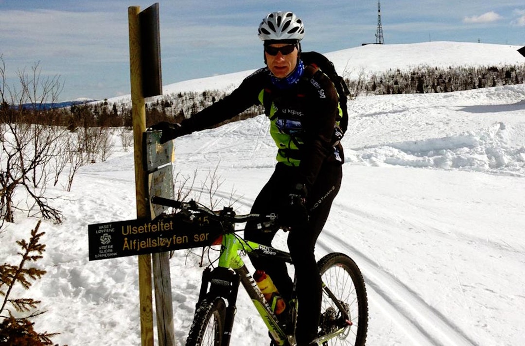 Frank Mo 7.april 2013, bare dager før hans første MS-attakk. Foto: Privat Frank Wøien Mo April 7 2013 - Privat 1400x924