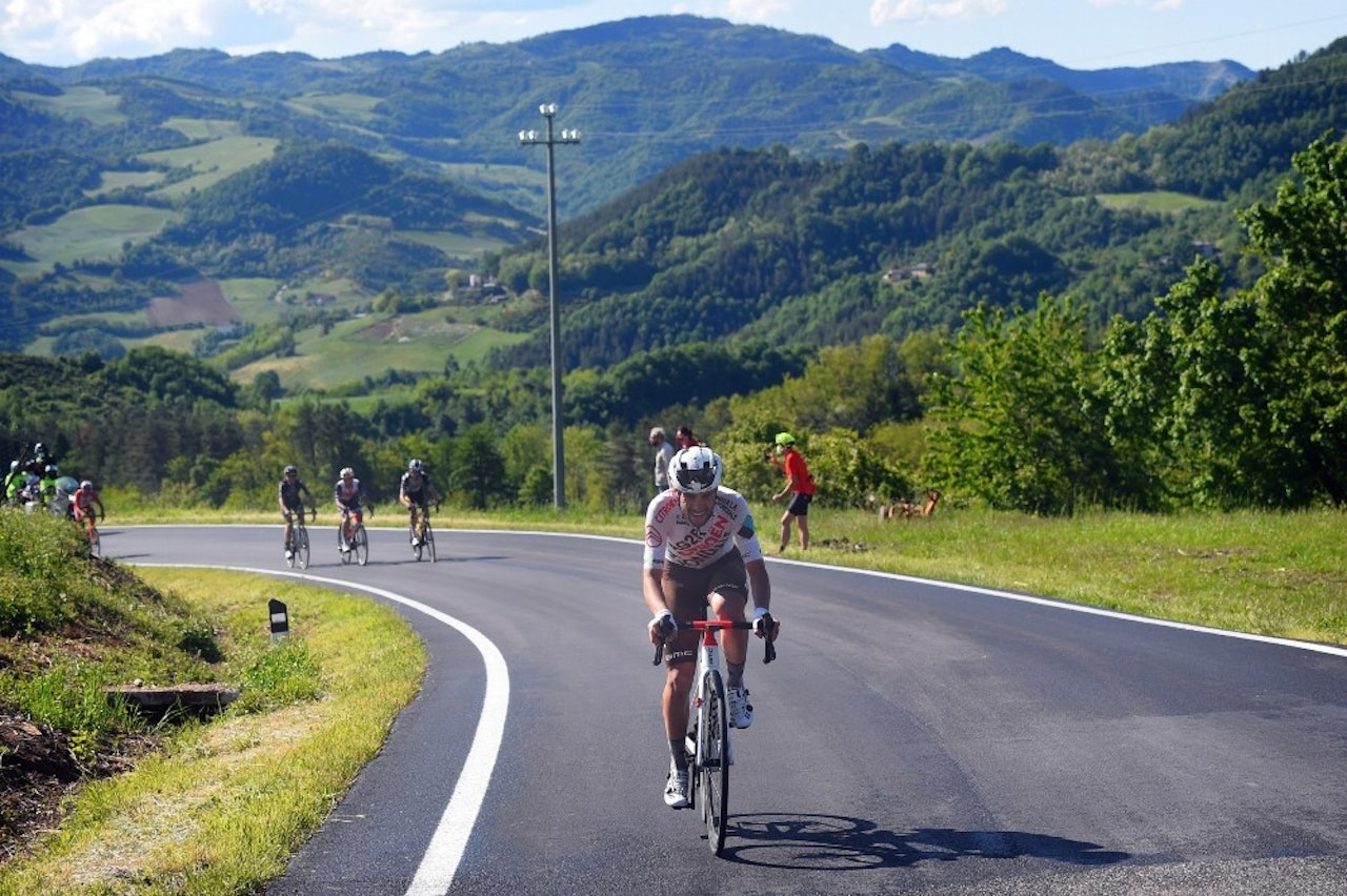 TAKTISK TRIUMF: Andrea Vendrame spilte kortene sine riktig og lurte bruddkameratene. Foto: Cor Vos TAKTISK TRIUMF: Andrea Vendrame spilte kortene sine riktig og lurte bruddkameratene. Foto: Cor Vos