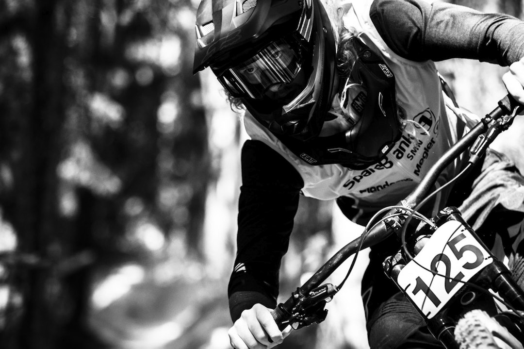 Snorre Setrom fra Oppdal SK sikret seg den siste pallplassen i menn senior. utfor-nm-6988a Snorre Setrom Oppdal SK 3rd men sr