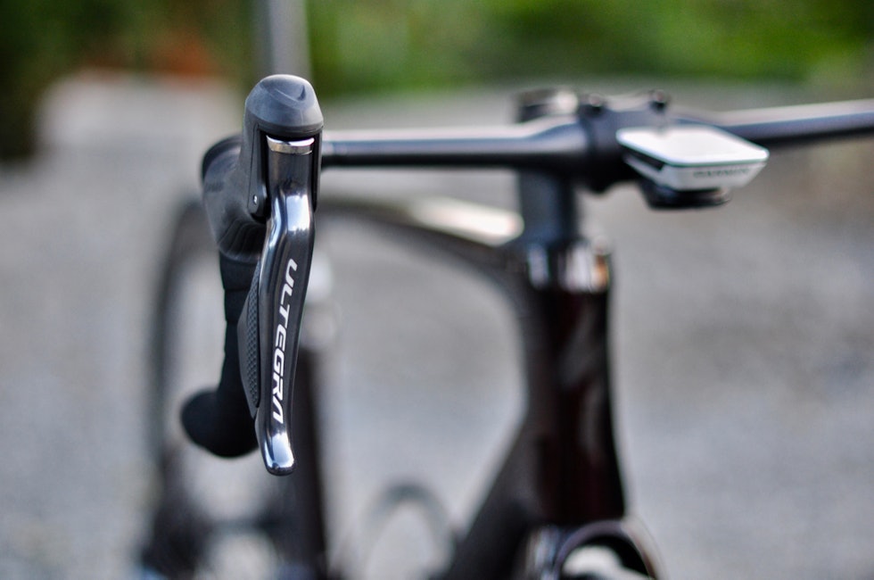 ARBEIDSHEST: Shimano Ultegra Di2 er bra nok for sykkelproffer og fungerer supert. Specialized Tarmac SL7