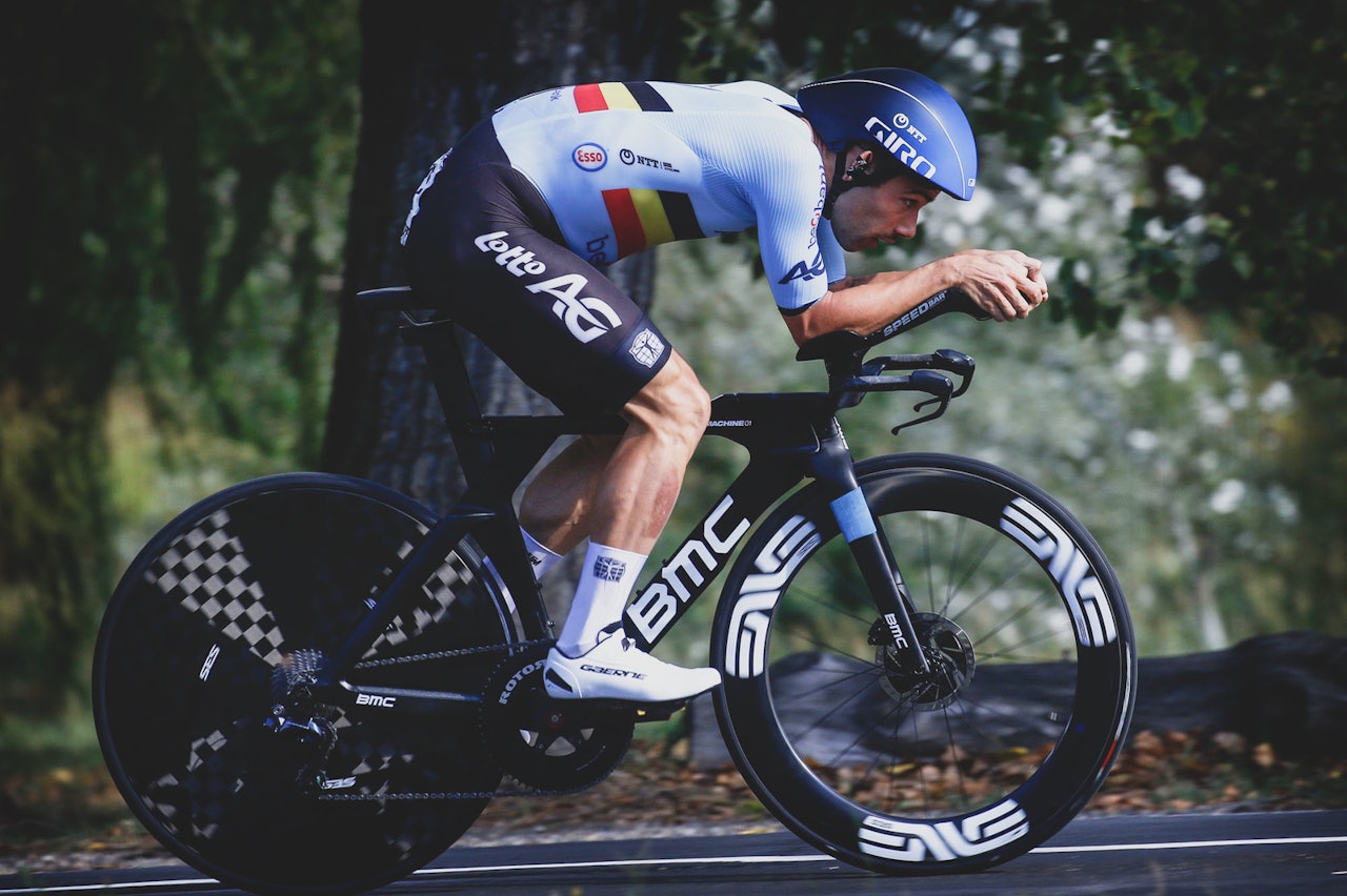 KONTRAKTSLØS: Victor Campenaerts er i skrivende stund uten kontrakt. Det på tross av at han er en av verdens beste temposyklister. Foto: Cor Vos.  victor campenaerts