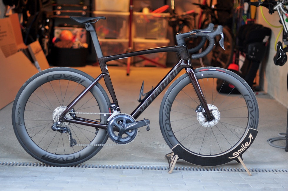 LETT VALG: Med nye Tarmac SL7 skal du ikke lenger trenge å velge mellom aero eller lettsyklet, spurtrask eller lett. Specialized Tarmac SL7