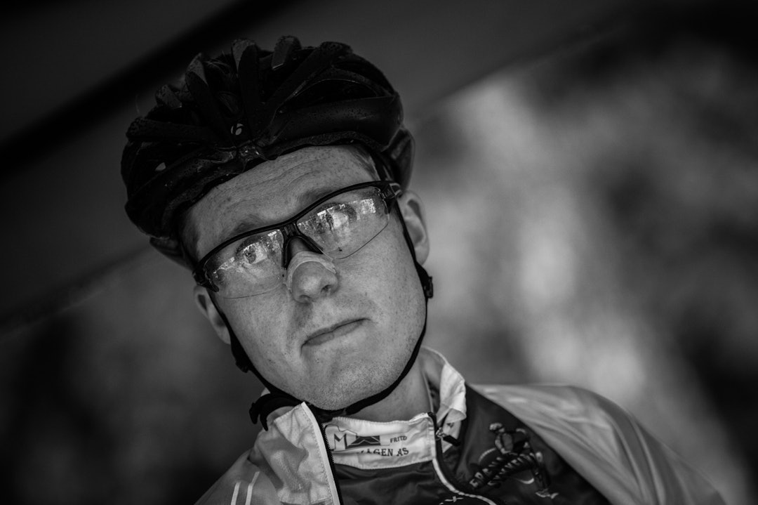 KONSENTRET: Fjorårsvinneren Henrik H. Kippernes var usikker på formen før start og svært konsentrert. (foto: Snorre Veggan) TSR2015-5678a