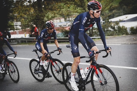 KJEMPESKRELL: Chris Froome tapte 11 minutter på den første etappen av Vuelta a Espana. Foto: Cor Vos.  KJEMPESKRELL: Chris Froome tapte 11 minutter på den første etappen av Vuelta a Espana. Foto: Cor Vos.