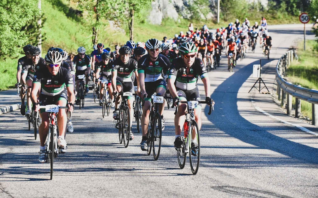 AVLYST - IGJEN: Bergen- Voss må for andre gang i år avlyse rittet på grunn av koronareglene. Foto: Tom Guldbrandsen. Bergen-voss