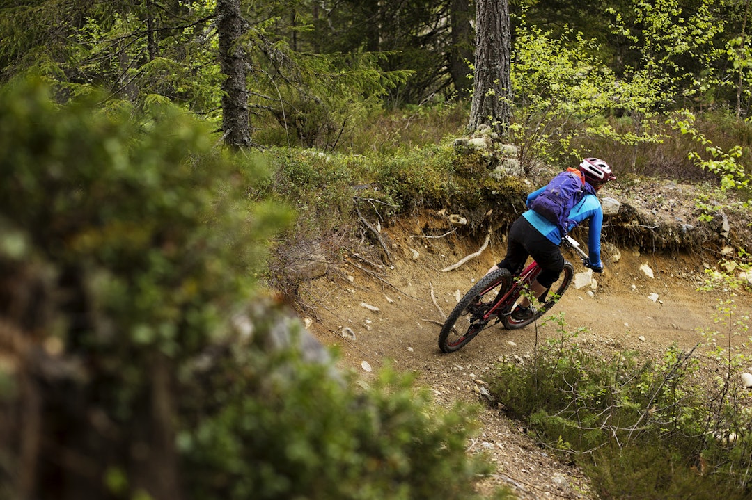 RETT I SVING: På SS1 bar det nesten rett i en dosering. _IPP9096