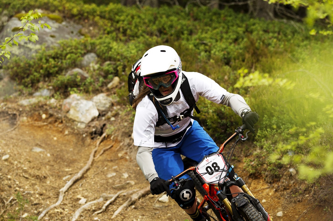 OPP OG FREM...: med blikket hos Vera Leivsdottir. _KHK5105