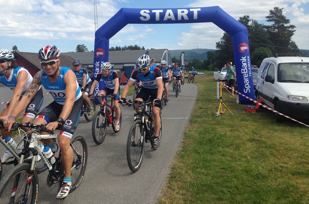 Skagerrak Sportsklubb arrangerer ny utgave av Skagerrak MTB 24t til våren. Starten går søndag 15.mai klokka 1200, og målgang er klokka 12.00 neste dag. Foto: Skagerrak Sportsklubb Skagerrak MTB 24t 2014 - Foto Skagerrak SpKl 1400x924