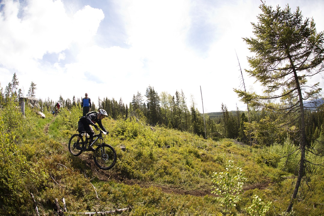 IDYLL: Sol, utsikt og smale stier. Perfekte kulisser for starten på SS2. _IPP9367