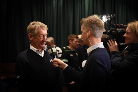 NORSK SYKKEL-GUDFAR: Birger Hungerholdt har vært en frontfigur i norsk sykkelsport i 50 år. I år leder han nok en gang Ringerike GP og Sundvolden GP. Foto: Henrik Alpers interspons birger hungerholdt