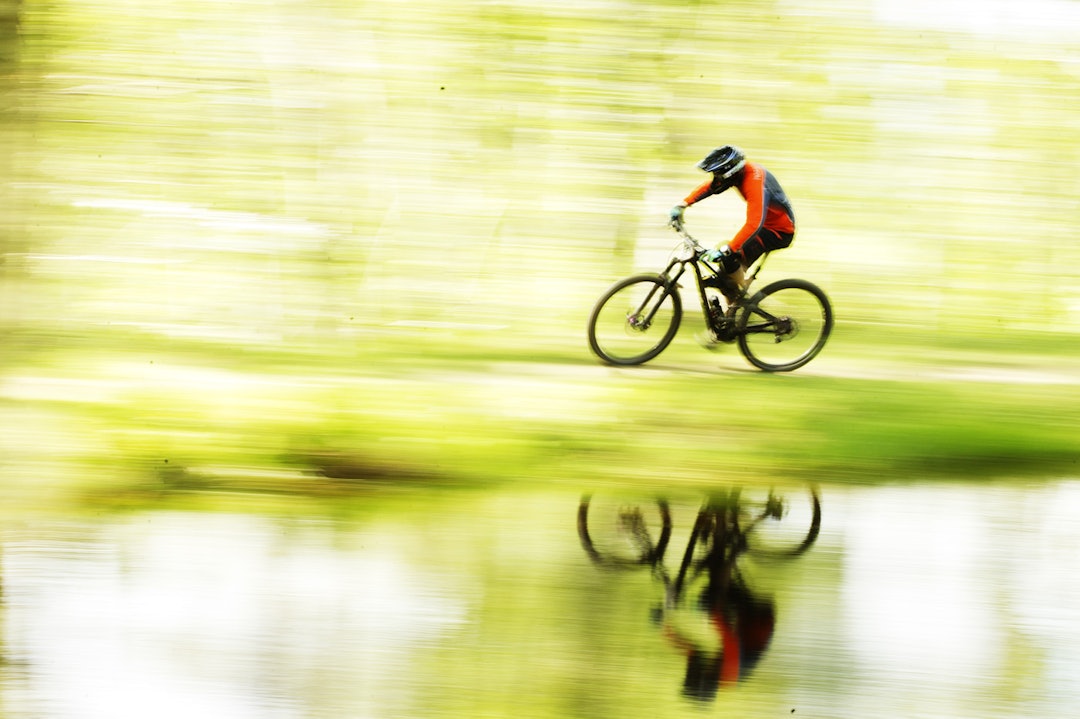 SPEILING: Ukjent rytter på vei mot siste målgang, på SS5. _KHK5709