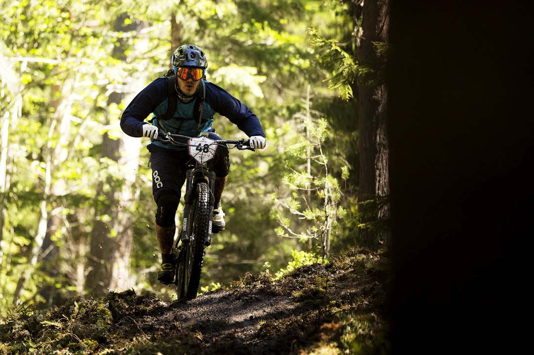 STØDIG: Jostein Hole, full kontroll på SS3. _IPP9538