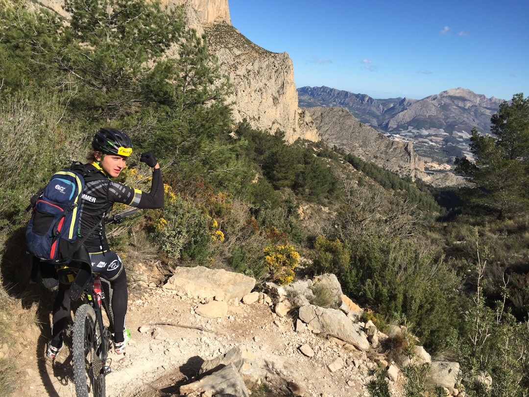 Sigurd Salberg Pedersen og gjengen fra NTG og LCK har fått lagt ned godt med timer på både teknisk trening og mengde. Foto: Privat Sigud Salberg Pedersen Benidorm 2016 - Privat - 1400x1050