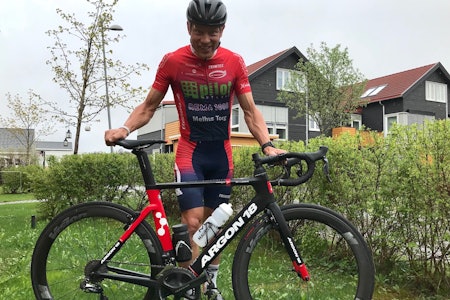 KLAR FOR LANGTUR: Frode Jermstad har noen triks i flaska, og egg i lommene. KLAR FOR LANGTUR: Frode Jermstad har noen triks i flaska, og egg i lommene.