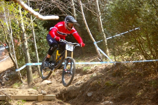 KVALIK-KID: Lars Sandviken kom til finalen i Lourdes. KVALIK-KID: Lars Sandviken kom til finalen i Lourdes.