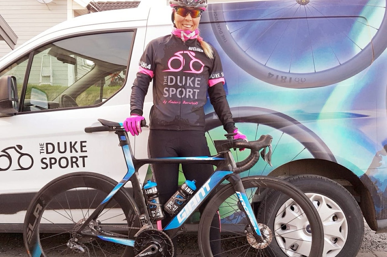 ERFAREN: Monica Storhaug har syklet Jotunheimen Rundt flere ganger. I år skal hun også lede Duke Sport-laget til ny damerekord på Lillehammer-Oslo.