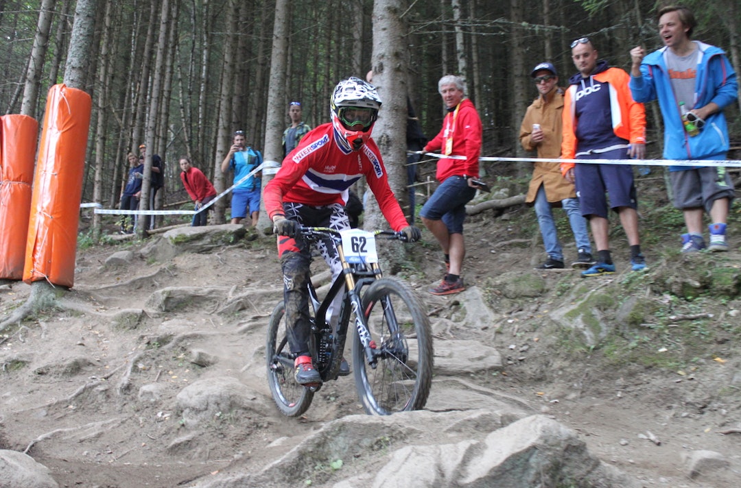 Zakarias Blom Johansen under VM i Hafjell 2014. Foto: NCF Zakarias Blom Johansen under VM Hafjell 2014 - NCF 1400x924