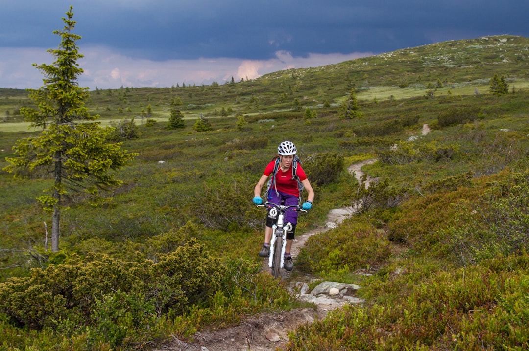 NOTS Lillehammer ble stiftet høsten 2015, og har blant annet ambisjoner om å tilrettelegge for stisykling i fjellet. Foto: Caroline Strømhylden Sykkel Lillehammer - Caroline Strømhylden - 1400x924