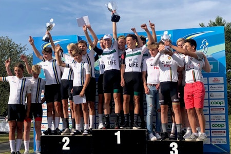 NORSK SEIER I U6: NCF Region Øst-NTG vant lagkonkurransen i det svenske etapperittet U6, mens Sandnes SK tok tredjeplassen, bak svenske Team Nivika. Foto: NCF Region Øst-NTG NORSK SEIER I U6: NCF Region Øst-NTG vant lagkonkurransen i det svenske etapperittet U6, mens Sandnes SK tok tredjeplassen, bak svenske Team Nivika. Foto: NCF Region Øst-NTG
