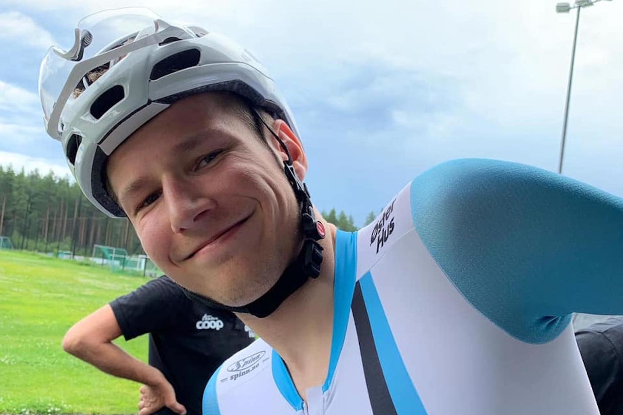 LEDER: Håkon Lunder Aalrust leder det svenske etter fem av seks etapper. Foto: Team Coop LEDER: Håkon Lunder Aalrust leder det svenske etter fem av seks etapper. Foto: Team Coop