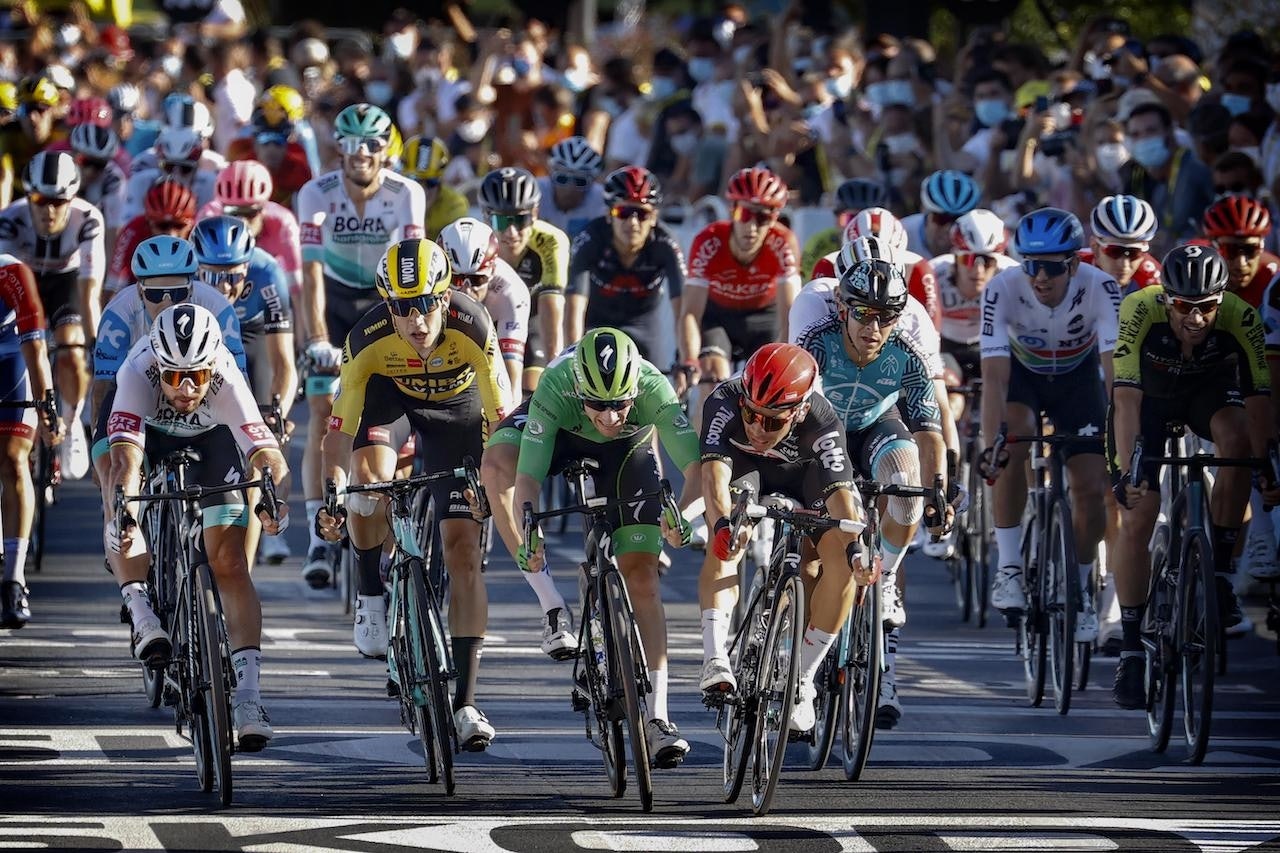 NY REKORD: Peter Sagan har nå 23 andreplasser i Tour de France. Den rekorden kan han takke Caleb Ewan for. Foto: Cor Vos. NY REKORD: Peter Sagan har nå 23 andreplasser i Tour de France. Den rekorden kan han takke Caleb Ewan for. Foto: Cor Vos.