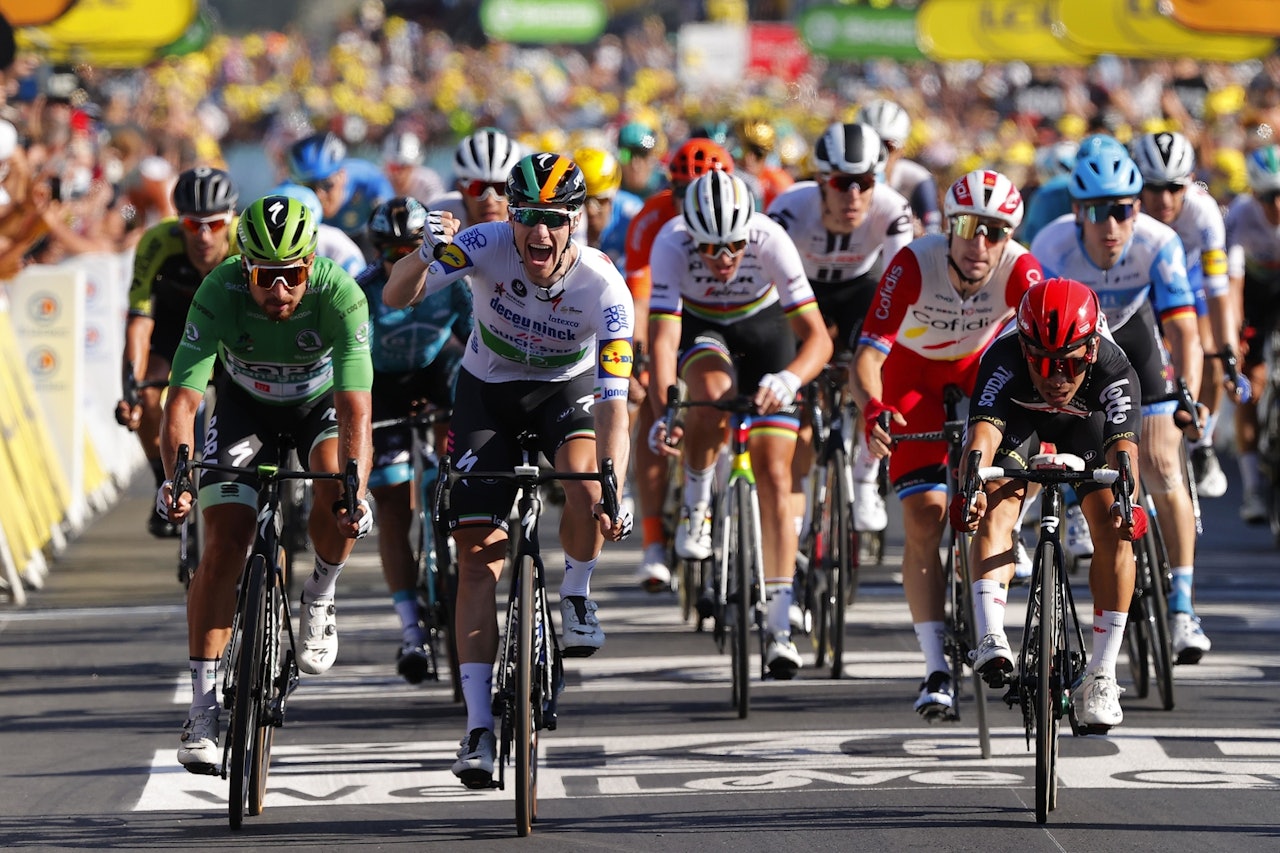 ENDELIG SATT DEN: Sam Bennett har prøvd og prøvd, og endelig lyktes han! Foto: Cor Vos. ENDELIG SATT DEN: Sam Bennett har prøvd og prøvd, og endelig lyktes han! Foto: Cor Vos.