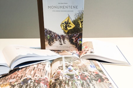 NY BOK UTE! Endelig er boken om monumentene klar! På fredag blir det boklansering på Rouleur! Foto: Henrik Alpers.