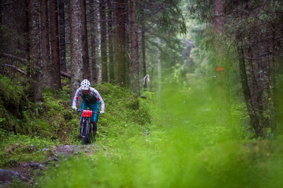 NORGESFERIE: Redaktør Øyvind Aas var på besøk fra kontoret i Spania for å sykle rittet han har vært med å dra igang. TSR2015-6085a