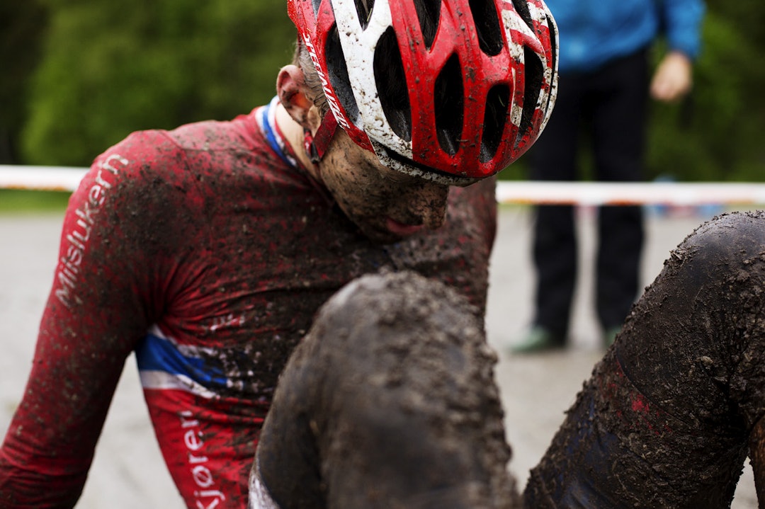 UTMATTET: Det ble en strabasiøs tur for Ola Kjøren, men seieren veide nok opp for det. _IPP8768