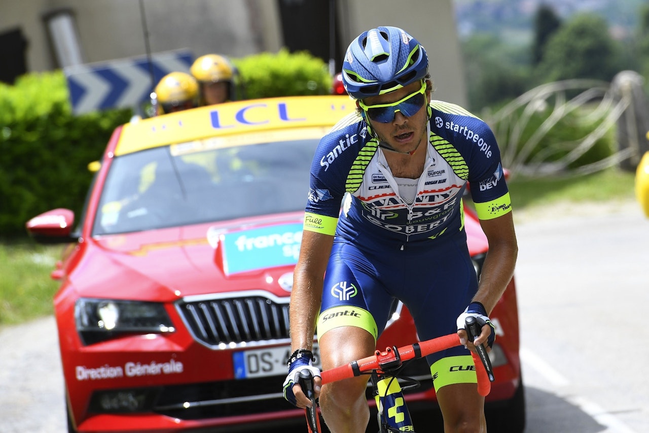 BEST OPPOVER: Odd Christian Eiking er trolig den beste klatreren av årets norske Tour de France-deltagere. Foto: Cor Vos. BEST OPPOVER: Odd Christian Eiking er trolig den beste klatreren av årets norske Tour de France-deltagere. Foto: Cor Vos.