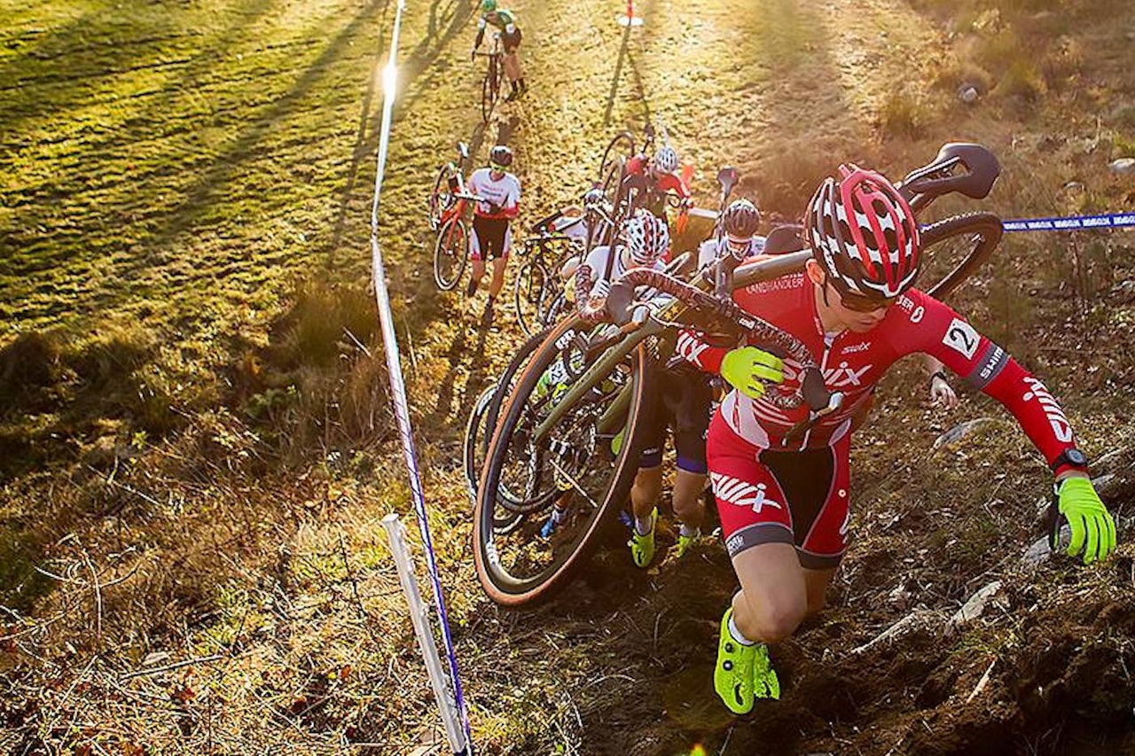 UTE: Fredrik Haraldseth under kross-NM i Arendal i november. Foto: Pål Westgaard UTE: Fredrik Haraldseth under kross-NM i Arendal i november. Foto: Pål Westgaard